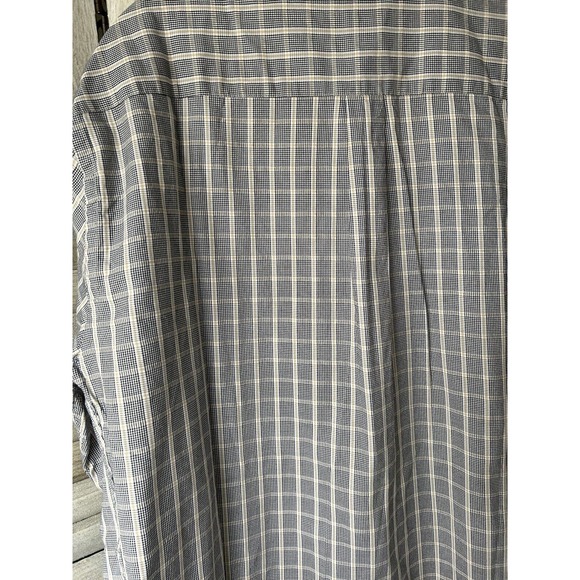 Peter Millar Shirt Mens Large Button Down Dress Shirt Blue Stripe 100% Cotton - Picture 6 of 6